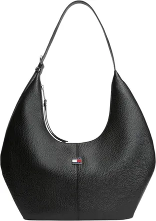Tommy Jeans Tjw Slouchy City - Dames - Tassen - Zwart - Maat: ONE Size Zijde