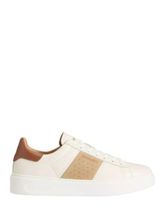 Woolrich Beige Classic Court Sneakers
