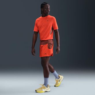 Nike Mens Trail Second Sunrise 5 Dri-FIT ADV Brief-Lined Running Shorts in Red | HJ3572-633