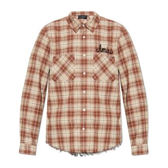 Amiri Hombre, Camisas, Marr&oacute;n, Talla: M