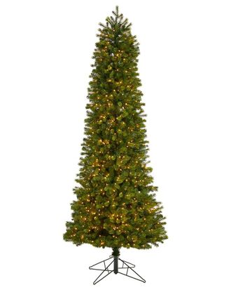Nearly Natural 8.5Ft. Slim Colorado Mountain Spruce Artificial Christmas Tree