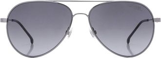 Carrera Grey Gradient Pilot Unisex Sunglasses CARRERA 2031T/S 06LB/9O 54