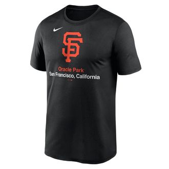 Nike San Francisco Giants Stadium Legend Nike Mens Dri-FIT MLB T-Shirt in Black | NKGK00AGIA-Q2D