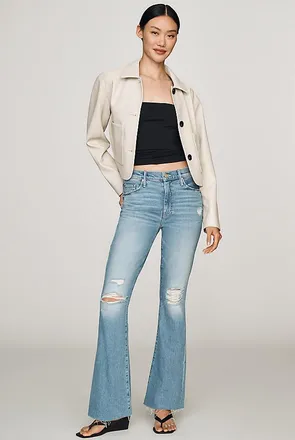 Mother Weekender Mid-Rise Bootcut Jeans