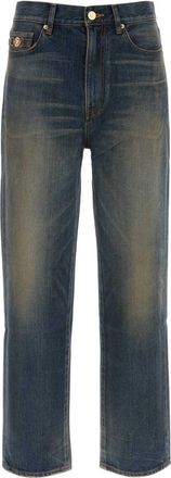 Versace Mens Denim Jeans - Medium Blue Cotton - Size 31 (Waist)