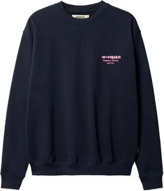 Woodbird Heren, Sweatshirts & Hoodies, Blauw, Maat: S