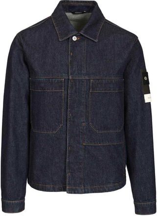 Stone Island Denim Coach Jacket