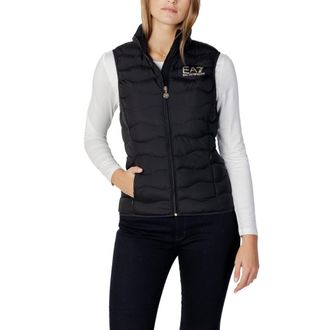 Emporio Armani Ea7 Dames Gilet In Zwart