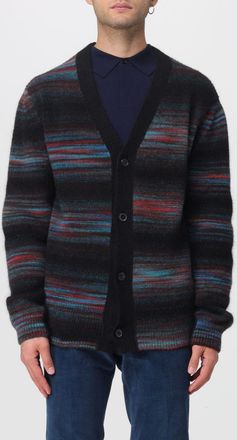Paul Smith Cardigan di lana a righe Paul Smith