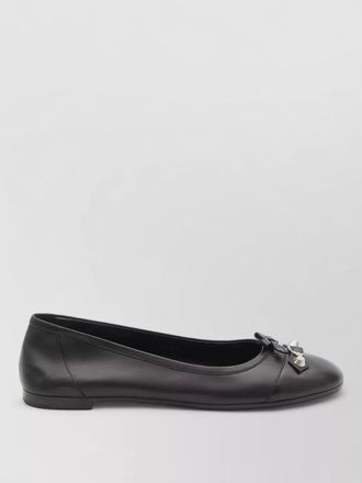 Balenciaga calfskin leather ballet flats
