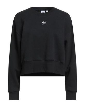 ★adidas★ Washed Crew Sweatshirt Black JM7287 Adidas Texture-Print Crew Sweatshirt - Black | Free Shipping