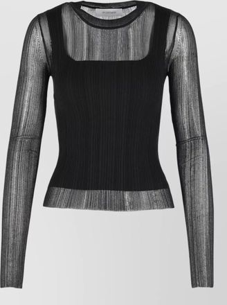 Sportmax viscose-blend trompe-loeil sweater