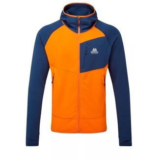 Mountain Equipment Eclipse Hooded Jacket Fleecejacke f&uuml;r Herren | blau/orange