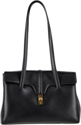 Celine Pre-owned Shoulder Bags, female, Black, Size: ONE SIZE Pre-owned Vintage Shoulder Bag