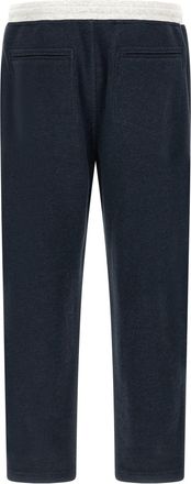 Brunello Cucinelli Mens Blue Cotton Joggers (workout Pants)