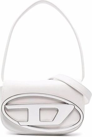 Diesel 1DR Schoudertas - Dames - Schoudertassen - Wit - ONE Size - Leer - Tassen