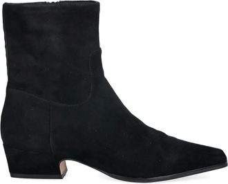 Nokwol Stivali a punta in pelle scamosciata - Nero