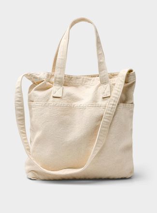 Le 31 Mens Pure cotton shoulder Tote Bag