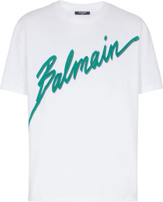 Balmain T-shirt in cotone - Bianco