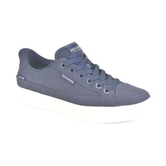 Skechers Blauw stof + Elastic slip-in - Heren - Sport - Blauw - Maat: 45 EU