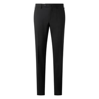 Slowear Suit Trousers, male, Black, Size: 3XL Slim pants in wool blend
