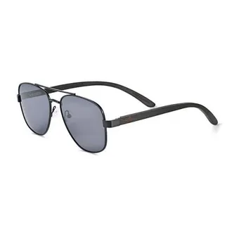 Earth Wood Reine Polarized Sunglasses in Bamboo/green at Nordstrom