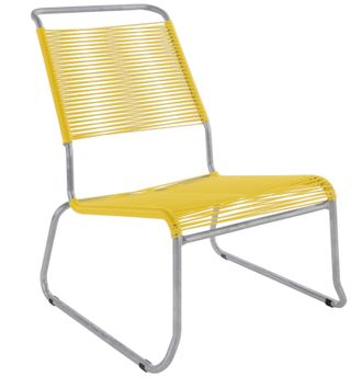 Schubiger M&ouml;bel Spaghetti-Kufen-Lounger-Hochlehner S&auml;ntis