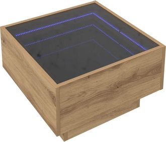 vidaXL Vidaxl - Coffee Table Artisan oak 50 x 50 x 30 cm Engineered wood