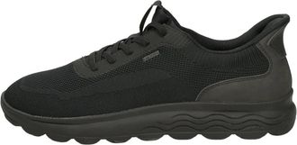 Geox Schoenen, Heren, Zwart, 43 EU, Low Top Sneakers Spherica Plus