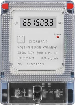 OEM Medidor De Potencia Programable Con Temporizador, Medidor De Energ&iacute;a Electr&oacute;nico Digital Monof&aacute;sico, Montaje En Riel Din, Ca 220v 60a, Medidor De Kwh,