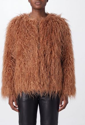Forte_Forte Fur Coat Woman color Brown