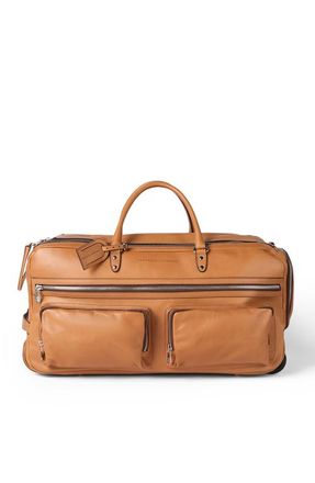 Brunello Cucinelli Cowhide trolley bag in Cognac at Nordstrom