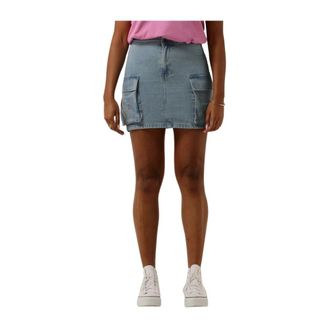 Refined Department Refined Department, Rokken, Dames, Blauw, XS, Lichtblauwe Rok Jisel