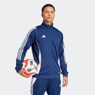 adidas Trainingsjacke ADIDAS PERFORMANCE TIRO 24, Herren, Gr. 3XL, blau (team navy blau 2, wei&szlig;), Obermaterial: 100% Polyester, normal, Jacken Trainingsjacke