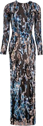 Saiid Kobeisy Fitted Beaded Tulle Dress