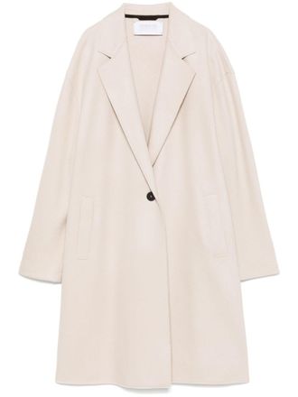 Harris Wharf London felted coat - Neutrals