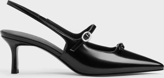 Charles & Keith Sonali Bow Slingback Pumps