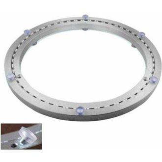OEM Plato Giratorio Met&aacute;lico, Base Giratoria Redonda, Rotaci&oacute;n De 360&deg;, Rodamientos De Bolas De Una Hilera, De Alta Resistencia, 45 Cm De Di&aacute;metro