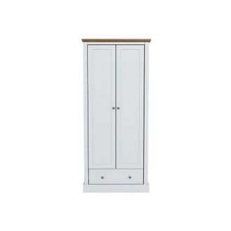 LPD Furniture Lpd Furniture - Devon 2 Door Wardrobe White