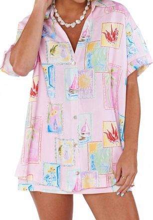 Show me your Mumu Parker Button Down In Soleil