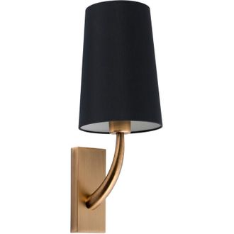 Faro Barcelona Rem Aplique De Pared Oro Viejo Mate/negra 29681-21