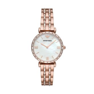 Emporio Armani Watches - Dames - Horloges - Roze - ONE Size - Accessoires