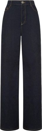 Philipp Plein Skater Fit Jeans Fatale - Dames - Loose Fit Jeans - Blauw - W24 - Denim - Jeans