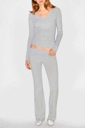 SKIMS Flared Leggings, Womens, Grey