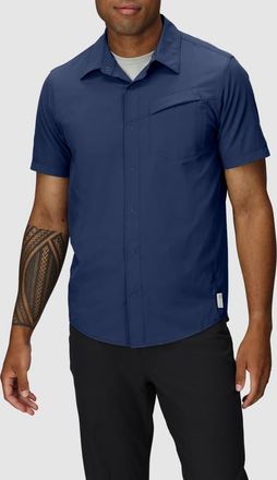 Outdoor Research Astroman Short Sleeve Sun Shirt in Cenote at Nordstrom, Size X-Large