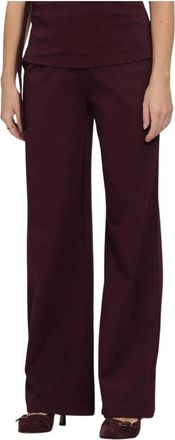 Freebird by Steven Lolani Wide - Dames - Wijde Broeken - Paars - L - Nylon - Broeken