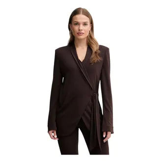 Gaud&igrave; Dames, Jassen, Bruin, Maat: XS Poliester