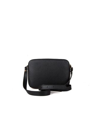 Coccinelle Womens Crossbody Bag Black Cowhide Crossbody-bags