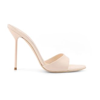 PARIS TEXAS Schoenen, Dames, Beige, 38 1/2 EU, Leer, Lidia Mule