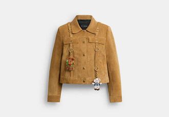 Coach Brain Dead Suede Strap Jacket